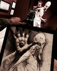 Image 2 of ‘THE PALE MAN’ - 9 x 7” - Miniature Open Edition Museum Archival Print