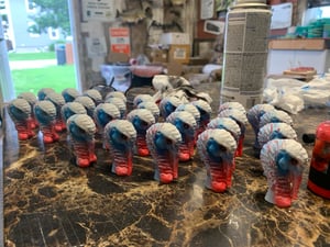 Image of Turkey Head Valve Stem Caps(4)
