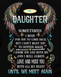 Image 1 of Missing a daughter in heaven