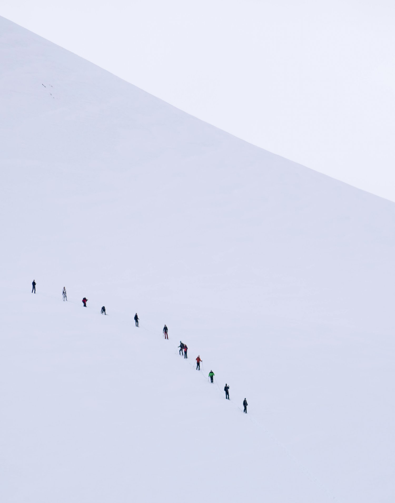 Image of Antarctic Mountaineers