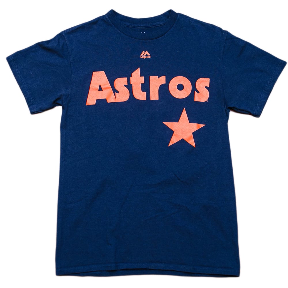 Image of Majestic Houston Astros #34 Nolen Ryan Tee (S)