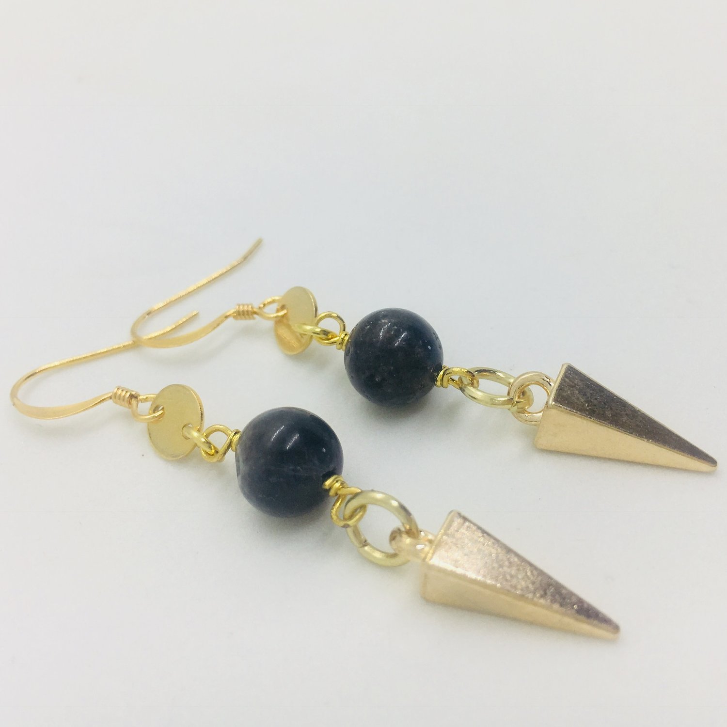 Image of Gold Spike Earrings