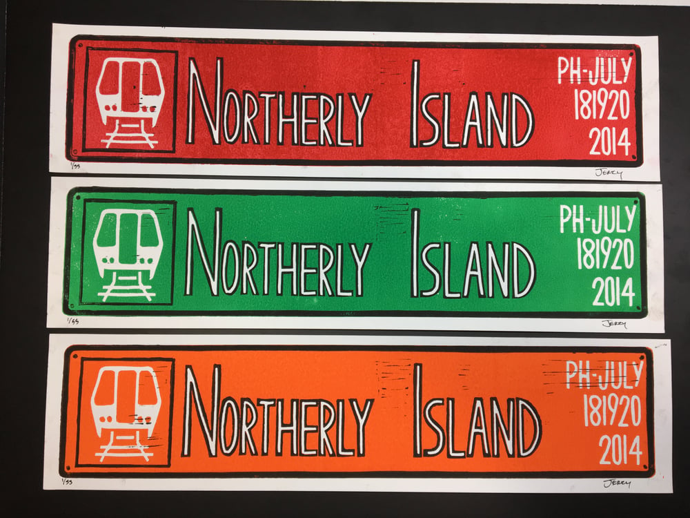 Image of Northerly Island 2014 "L Stop" Signs