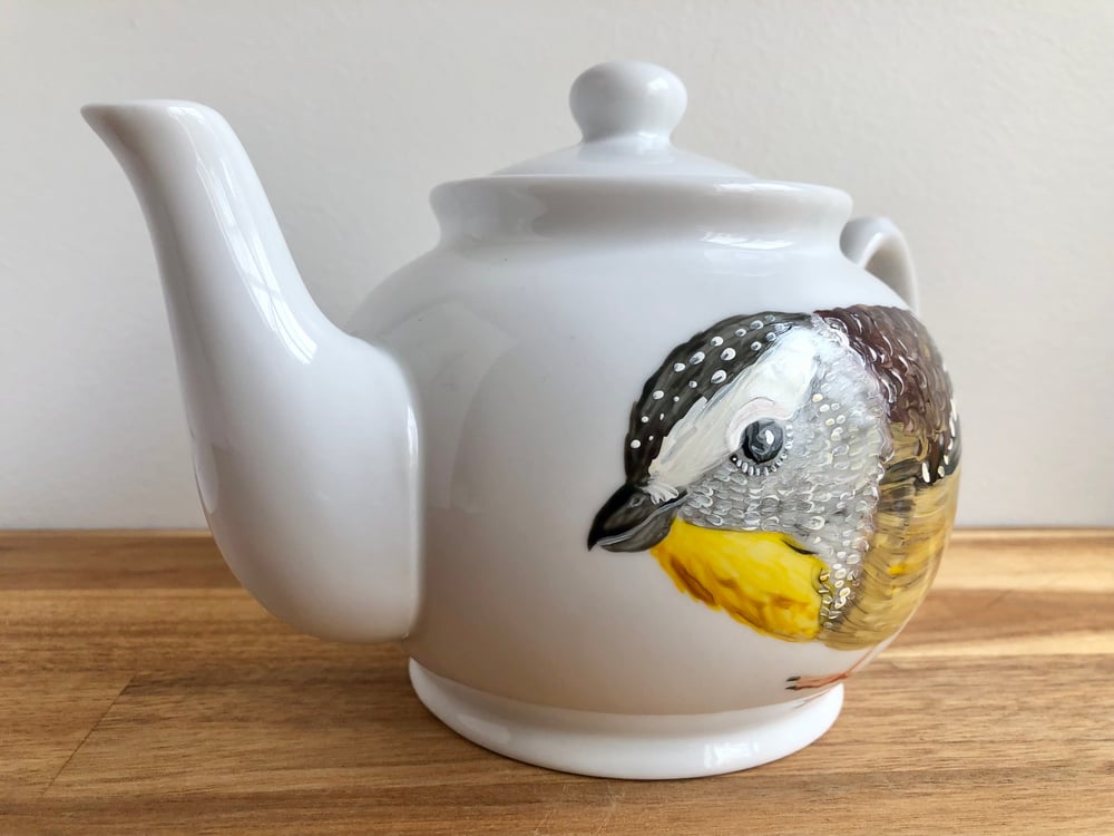 Spotted Pardalote Teapot