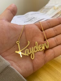 Image 1 of Emma Style Name Necklace