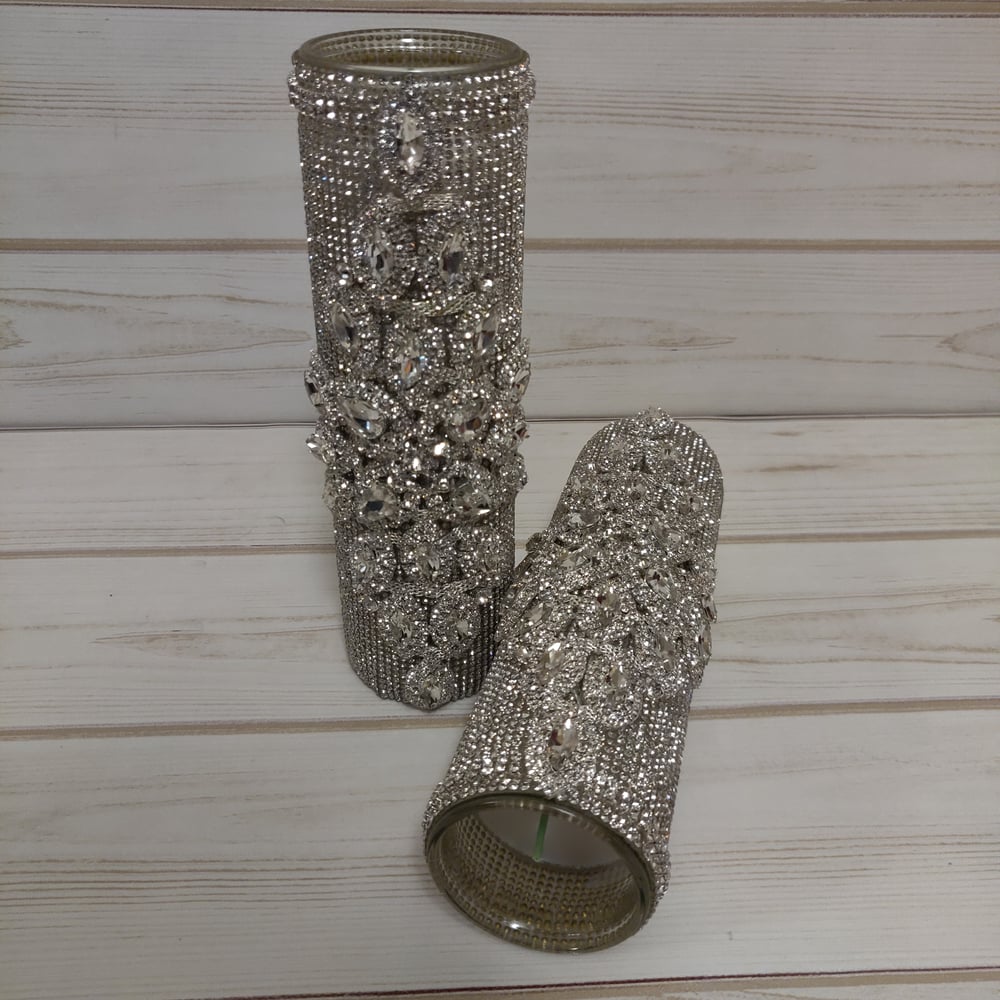 "Sharon" Bling Candle Set