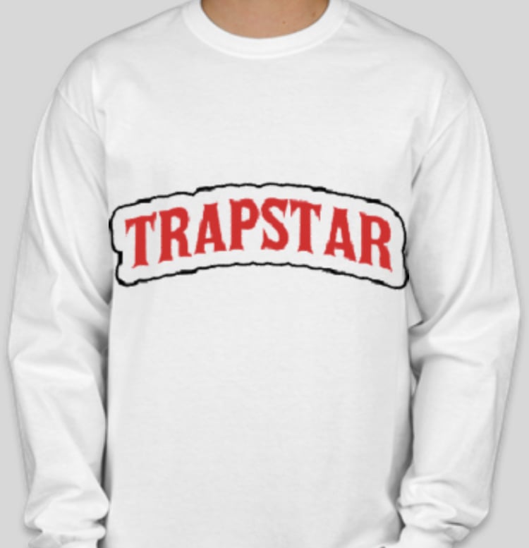 Image of WHITE TRAPSTAR TEE (LONG)