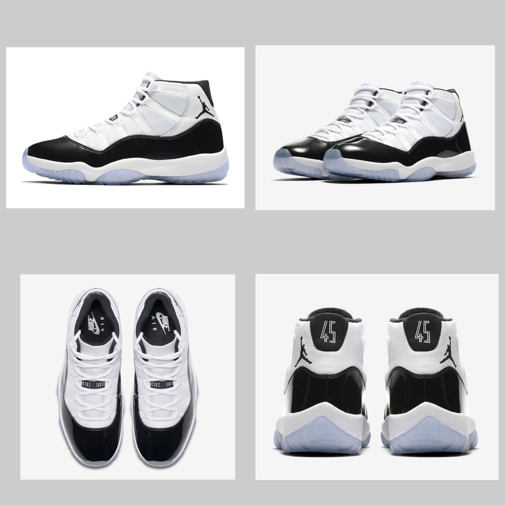 Image of Air Jordan 11 Concord 2018