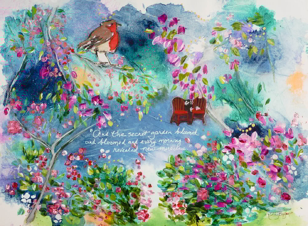 Image of 5x7" Greeting Card, The Secret Garden