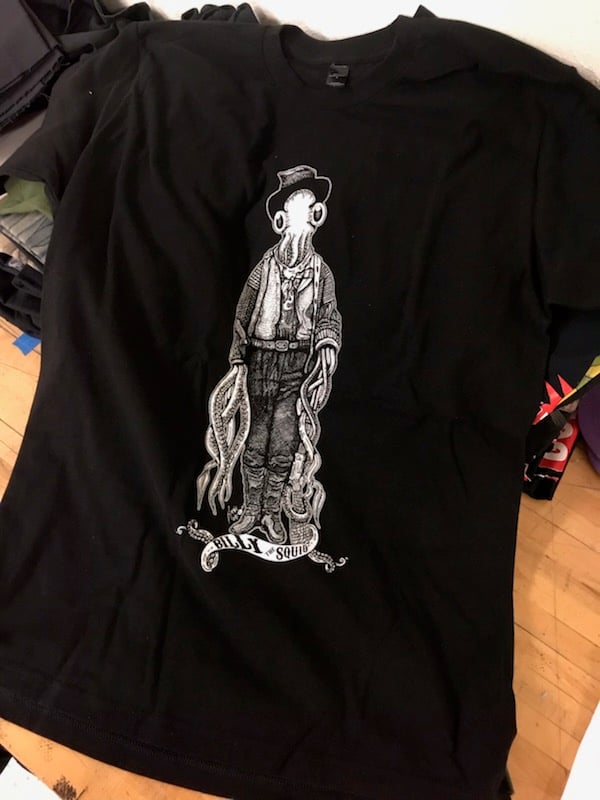Image of Billy the Squid t-shirt