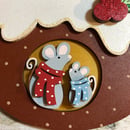 Image 4 of Christmas Pudding with cute mice