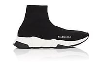 Image 1 of Balenciaga Speed Trainer Black and White Textured Bottom