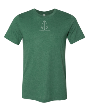 Image of Forest Green Quo Vadis Compass Tee