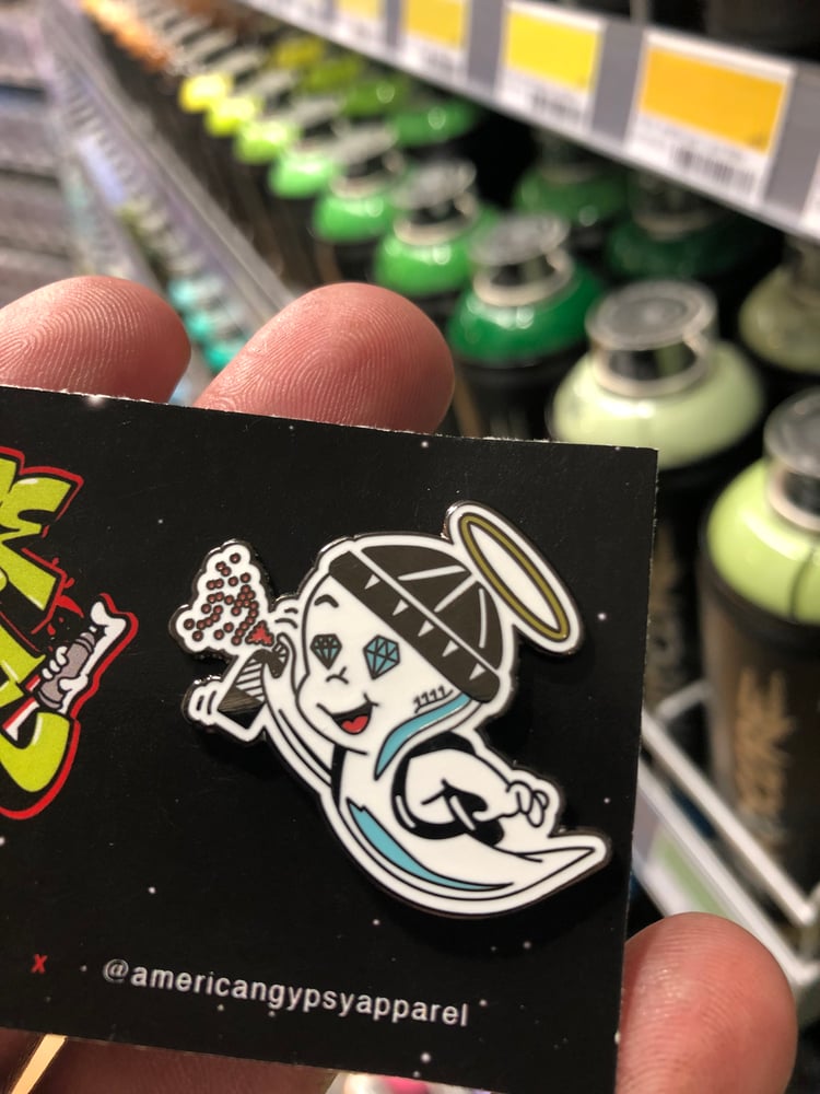 “Young Ghost” Enamel Pin
