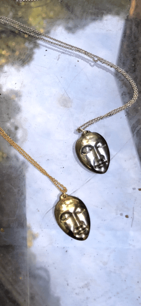 Image of Goddess Face Pendants 