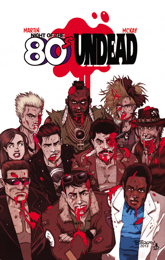 Night of the 80’s Undead TPB