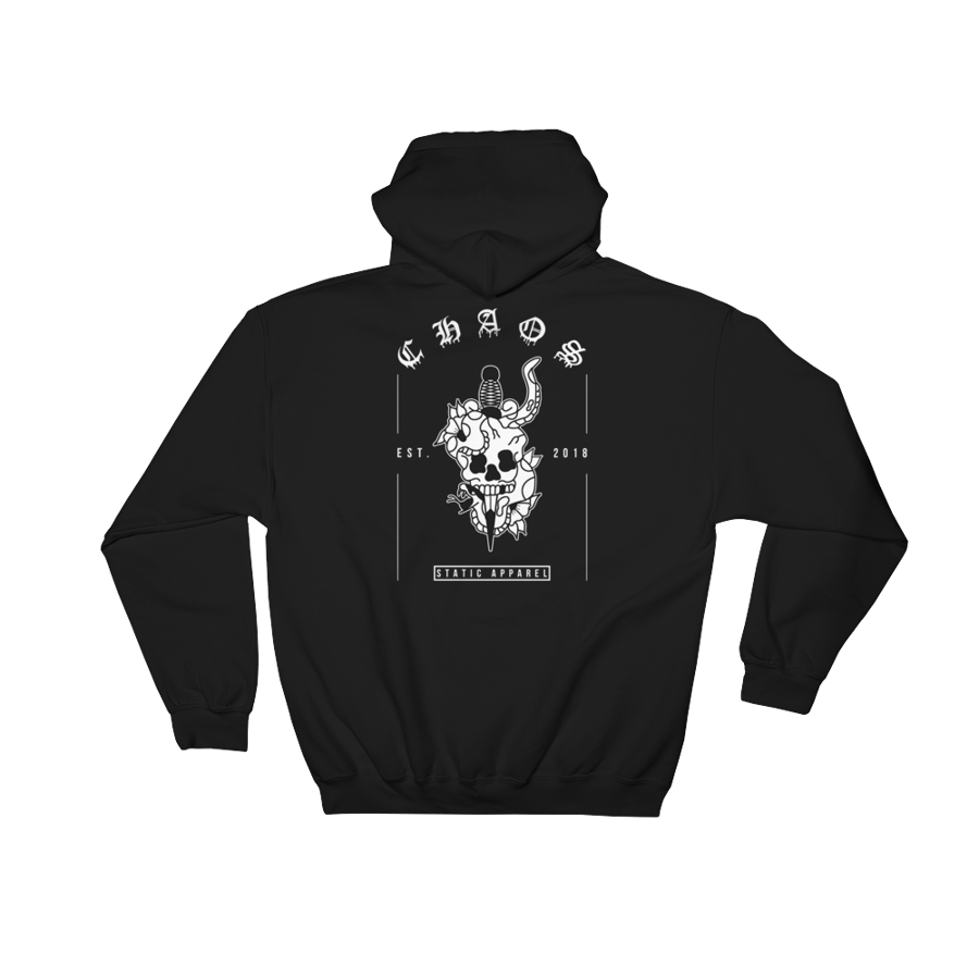 Image of CHAOS Hoodie (Black) 