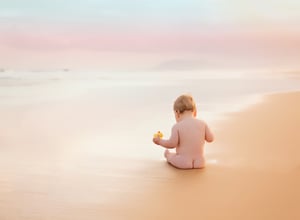 Image of Beach tub mini session 2020