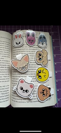 Image 2 of SKZOO Magnetic Bookmarks