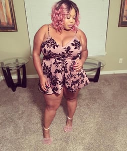 Image of Pink Floral Romper 