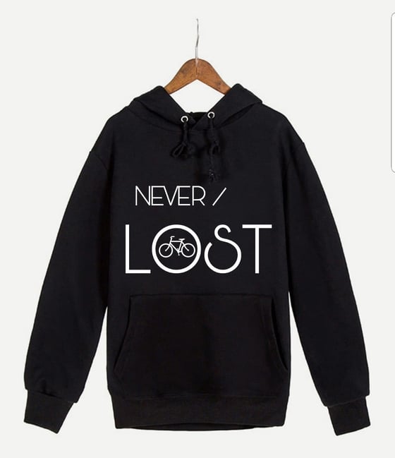 Image of BIKE BY D.O.E Never Lost Hoodie