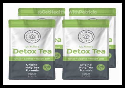 Image of  Dr Miller's Original Detox Tea - Four Pack - One Month Supply