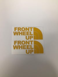 Image 2 of FRONT WHEEL UP Sticker Pack