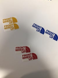 Image 4 of FRONT WHEEL UP Sticker Pack