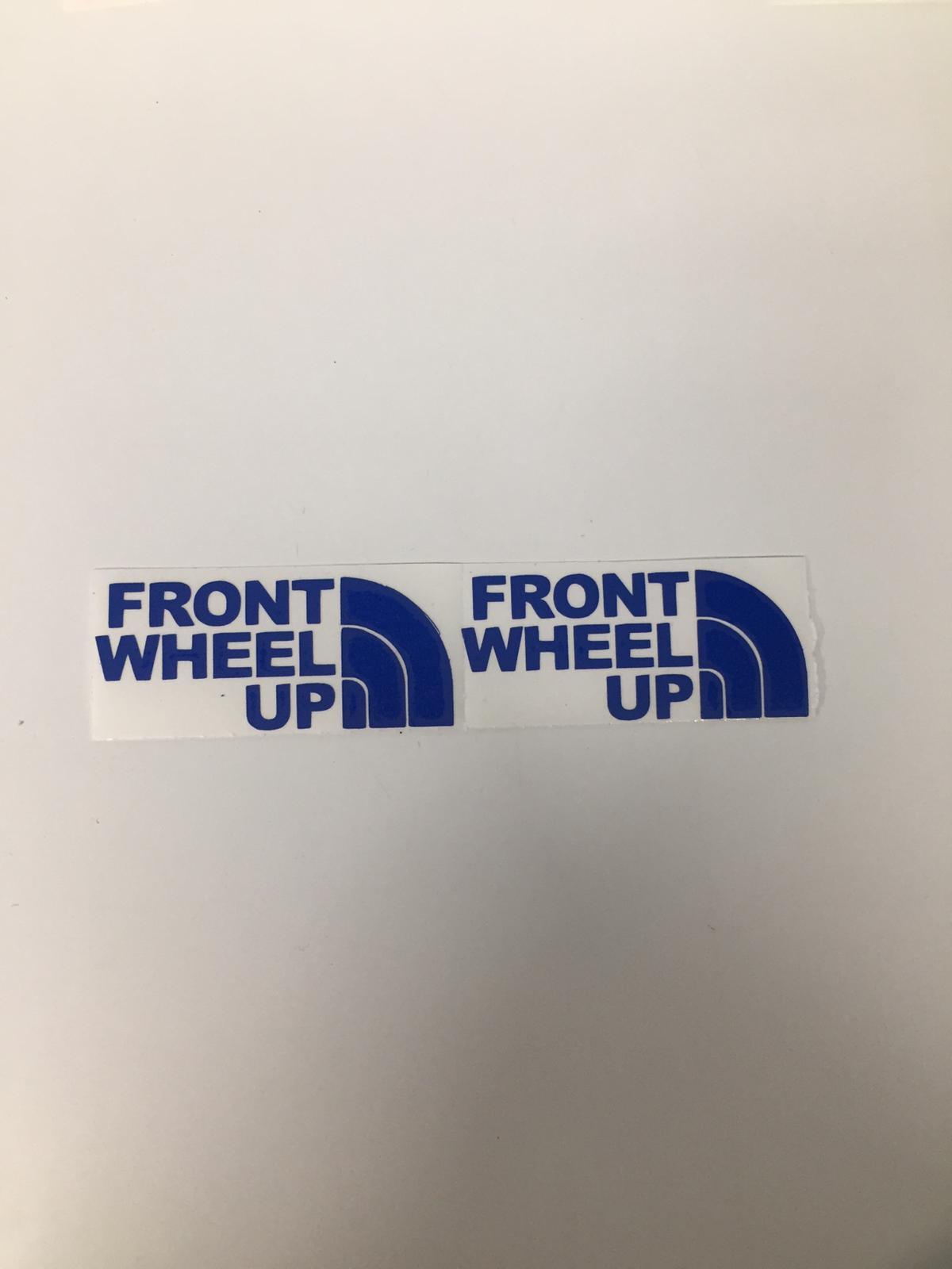 Image of FRONT WHEEL UP Sticker Pack