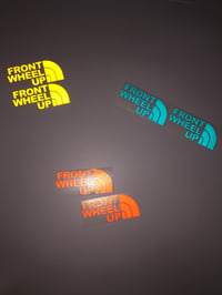 Image 5 of FRONT WHEEL UP Sticker Pack