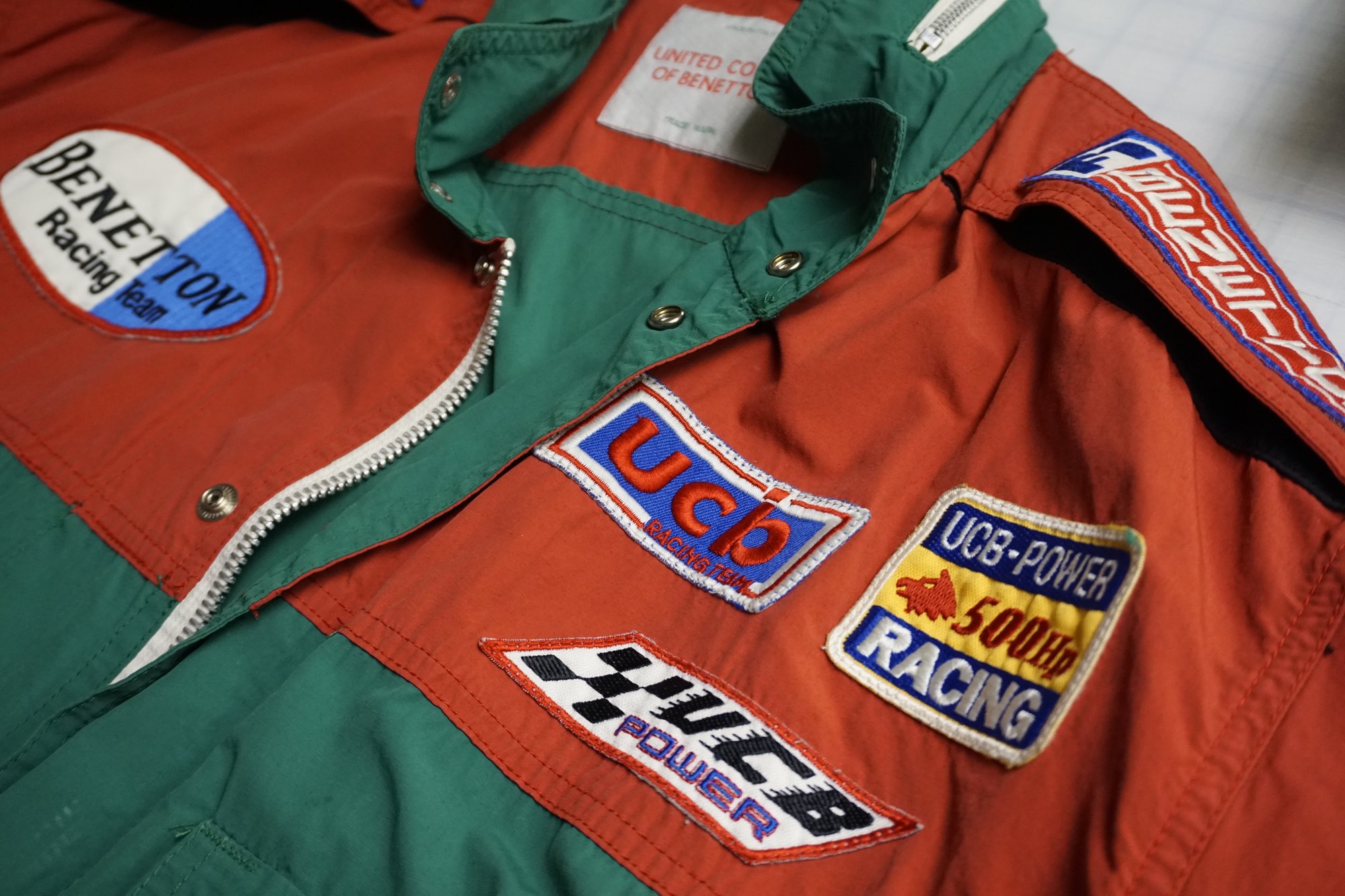 Vintage Benetton F1 Jacket | After Hours Supply Co Vintage Benetton F1 Jacket | After Hours Supply Co