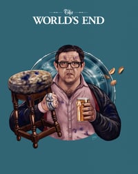 Nick Frost/World’s End (11x14")
