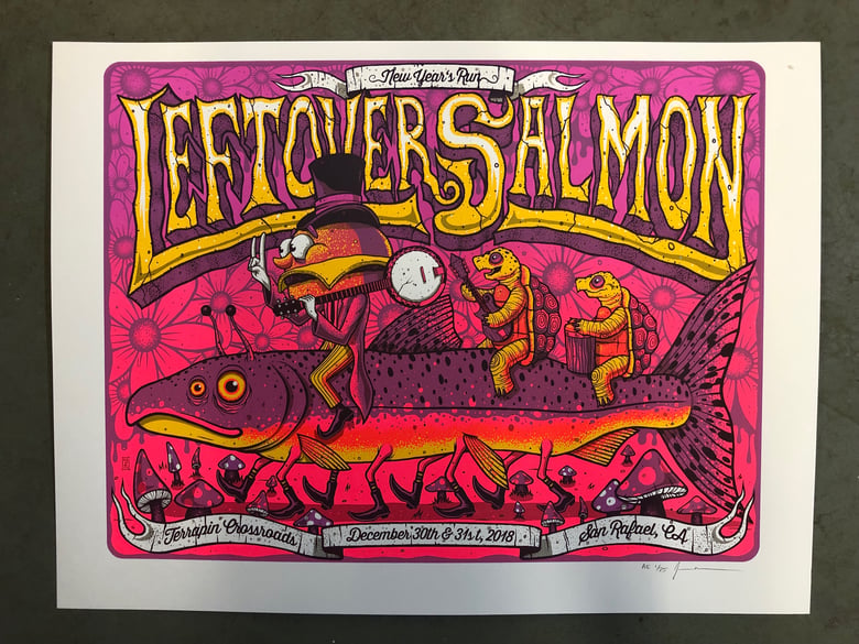 Image of Leftover Salmon - NYE Run 2018 - Terrapin Crossroads - Artist Edition  -