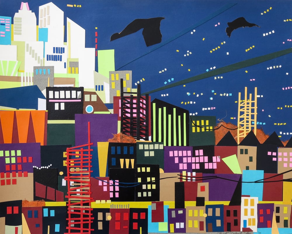 Image of Evening Cityscape, Limited Edition prints