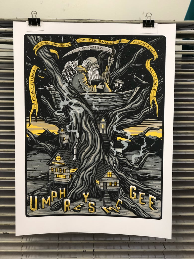 Image of Umphrey’s McGee x CA - NYE Run - The Tabernacle - Artist Edition