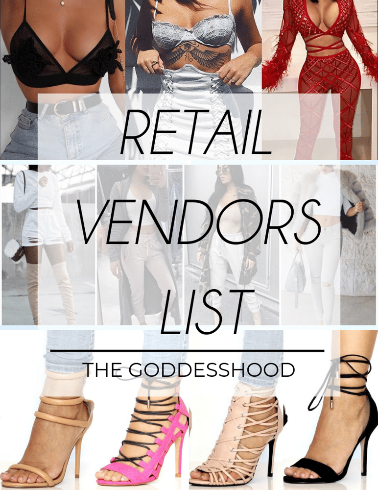 Image of RETAIL VENDORS LIST