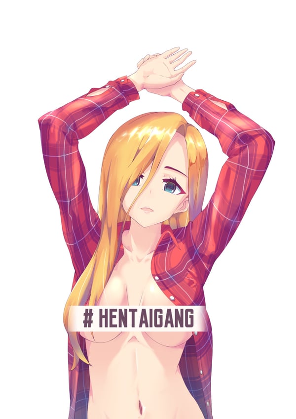 Image of Autographed Anime Hentaigang Shirt (Size L)