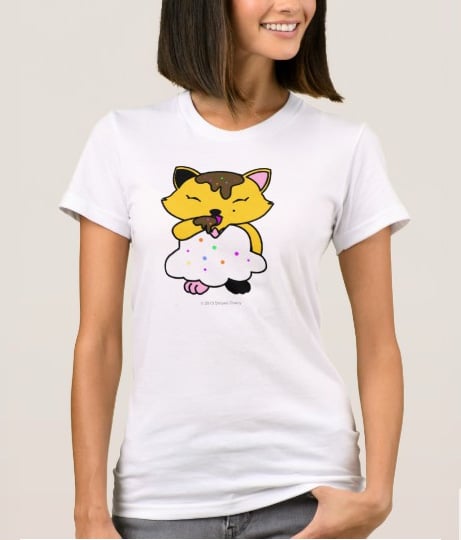 Image of Sprinkle Neko - T-Shirt Woman's