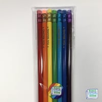 Image 2 of Affirmation Rainbow Pencil set