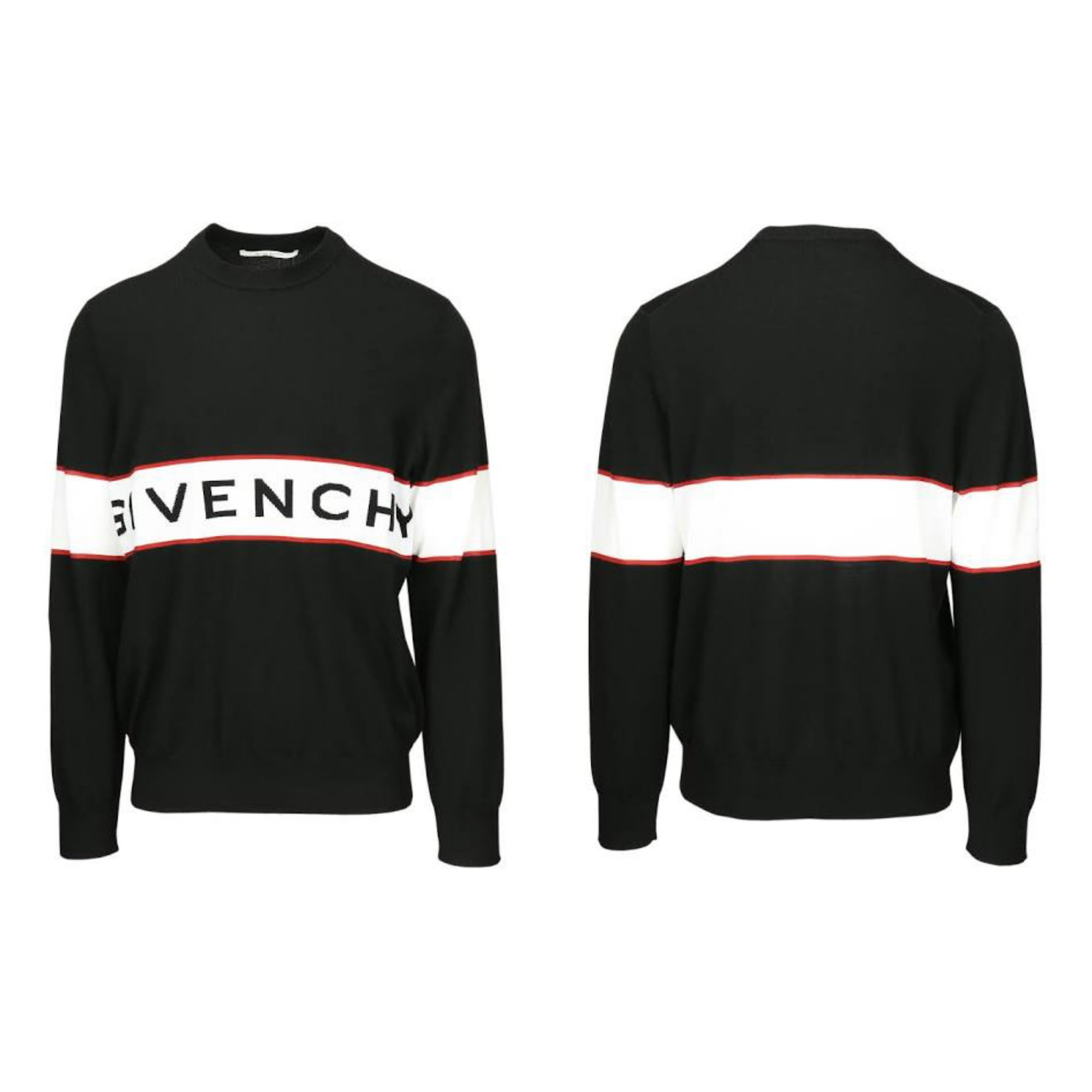 feit Vacature koppel GIVENCHY Logo-Knit Wool Sweater | UP-1 Hookups