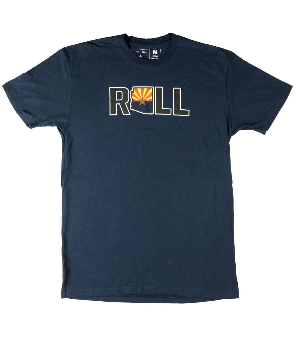 Image of AGGRO Brand "Roll AZ" Shirt (Adult & Youth)