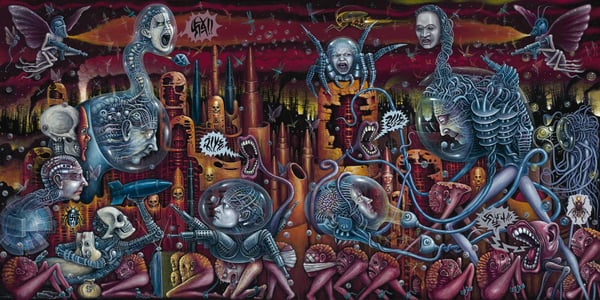 Image of ANTAGONY ~ Special 22 x 44 inch Signed Edition