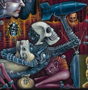 Image of ANTAGONY ~ Special 22 x 44 inch Signed Edition