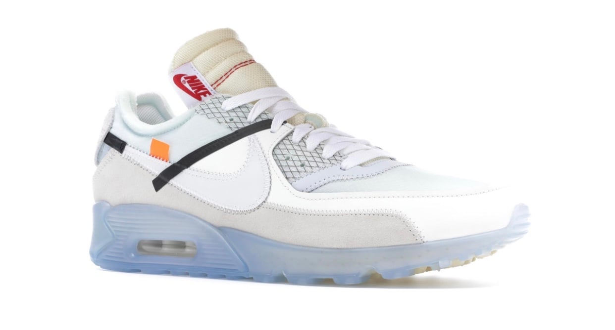 off white air max 90 ice