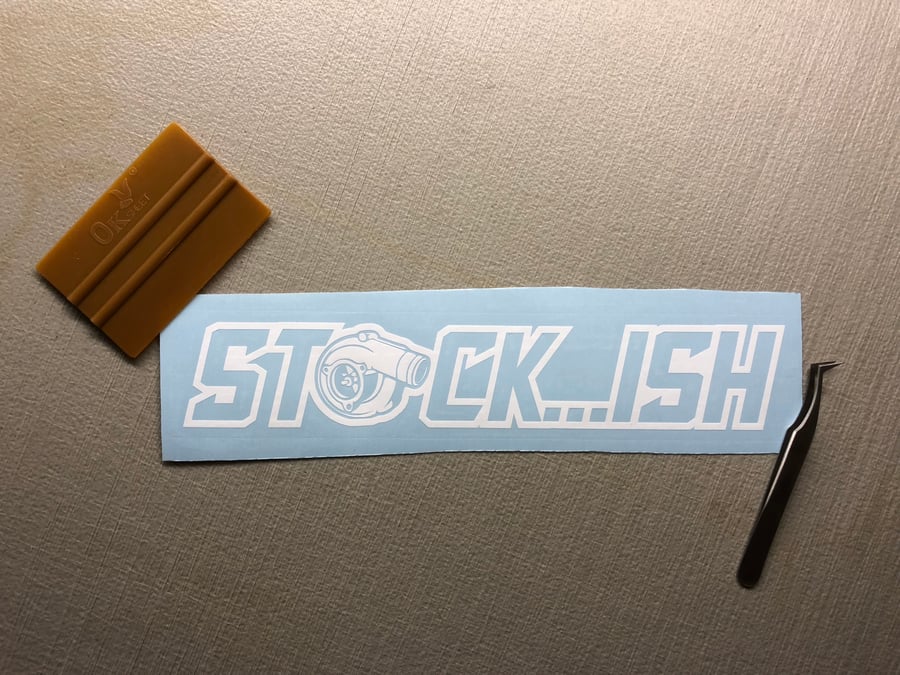 Image of 10” STOCK...ISH decal