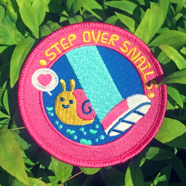Image of Step Over Snails Patch
