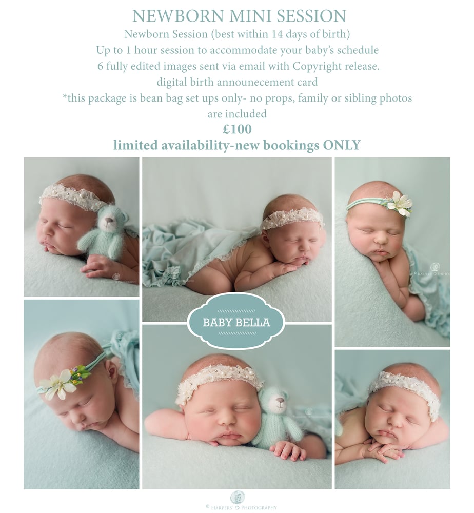 Image of DEPOSIT ONLY Newborn mini session