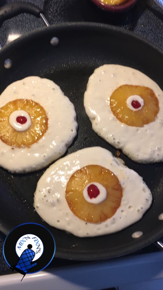 Image of Pineapple upside down Pancakes 
