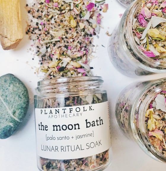 Image of The Moon Bath {palo santo + jasmine} lunar ritual soak