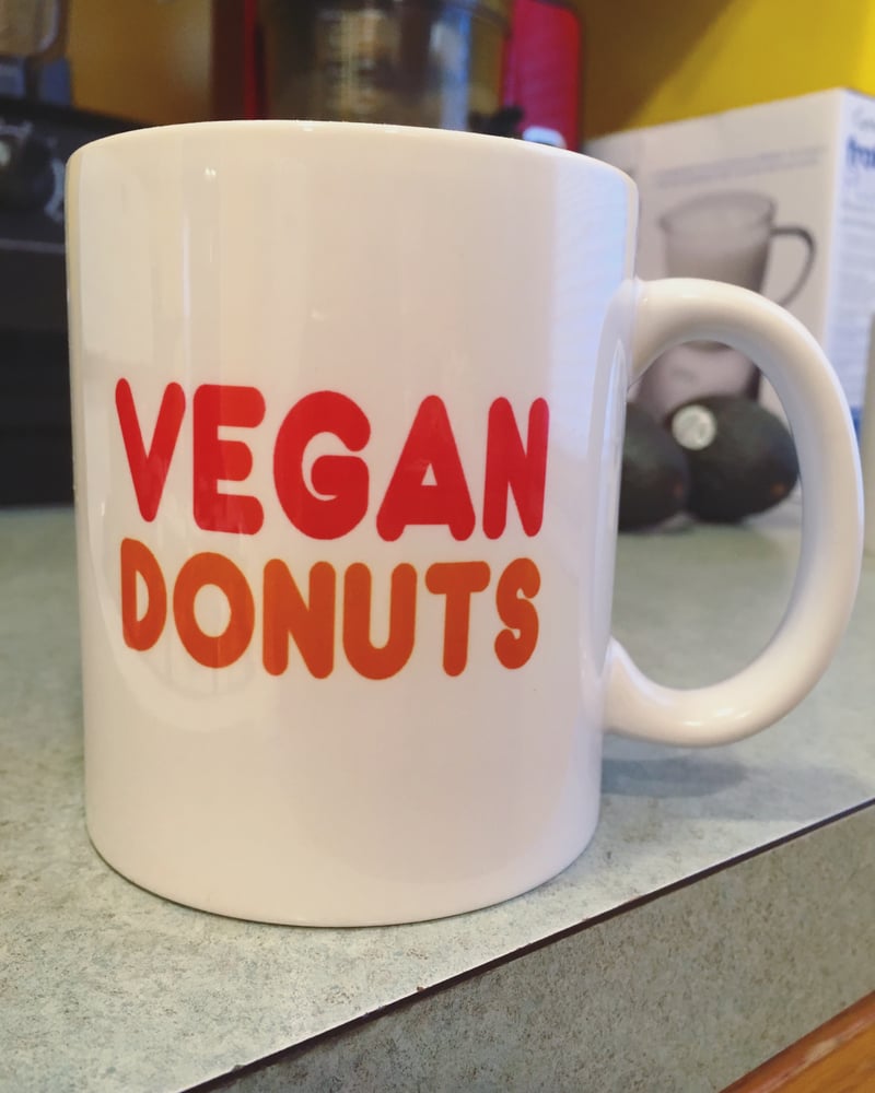 Image of Vegan Donuts 11 oz mug